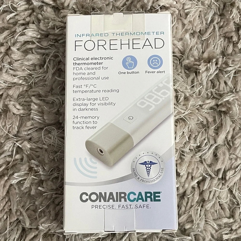 ConairCare Infrared Forehead Thermometer - White